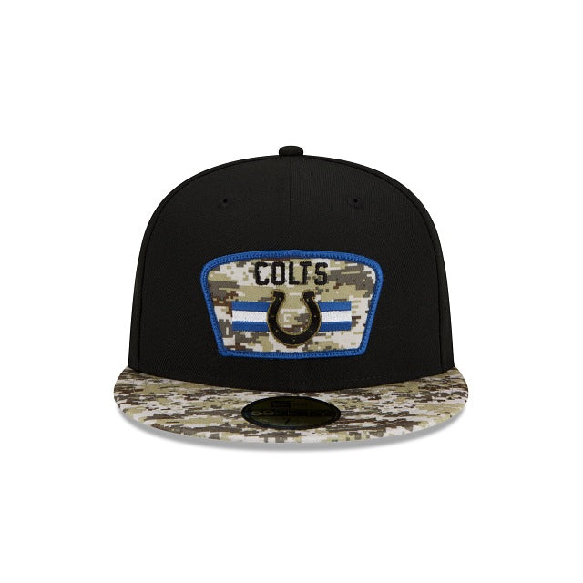 New Era Indianapolis Colts Salute To Service 2021 59FIFTY Fitted Hat