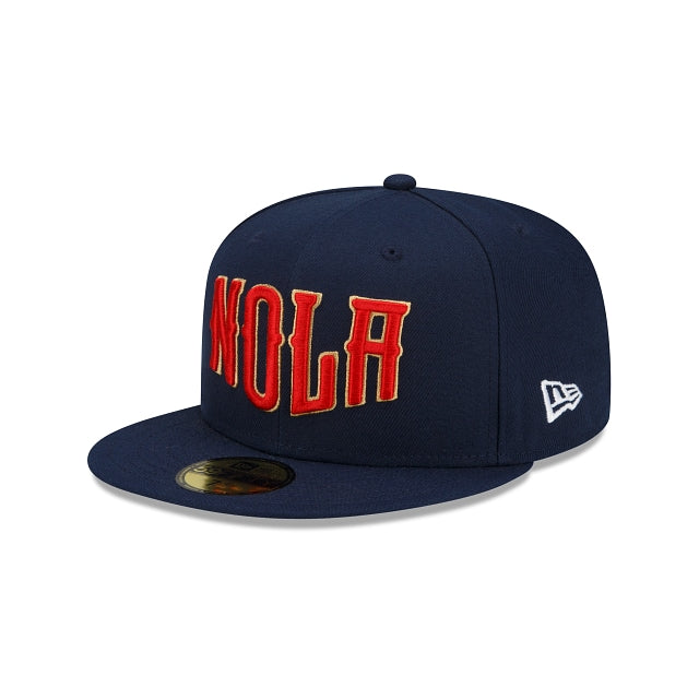 New Era New Orleans Pelicans City Edition Alt 2022 59FIFTY Fitted Hat