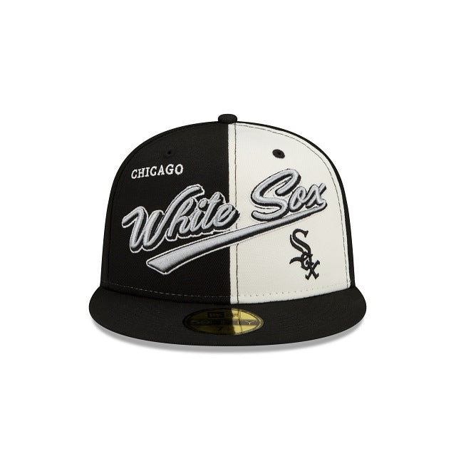 New Era Chicago White Sox Split Front 59fifty Fitted Hat