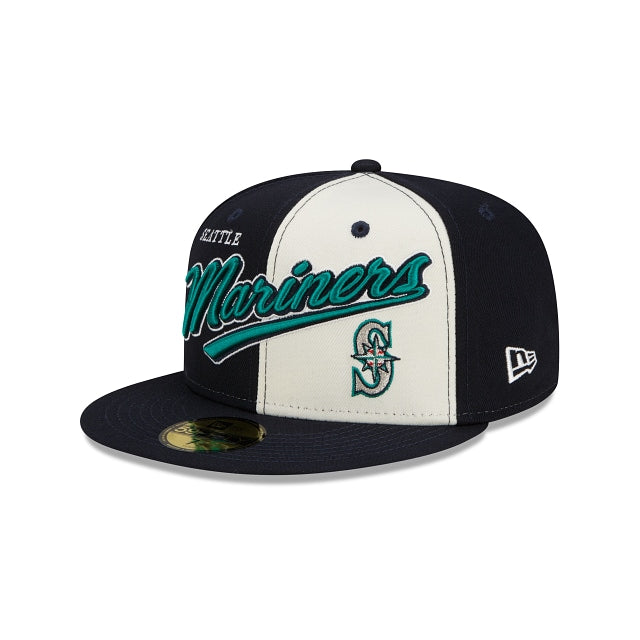 New Era Seattle Mariners Split Front 59fifty Fitted Hat