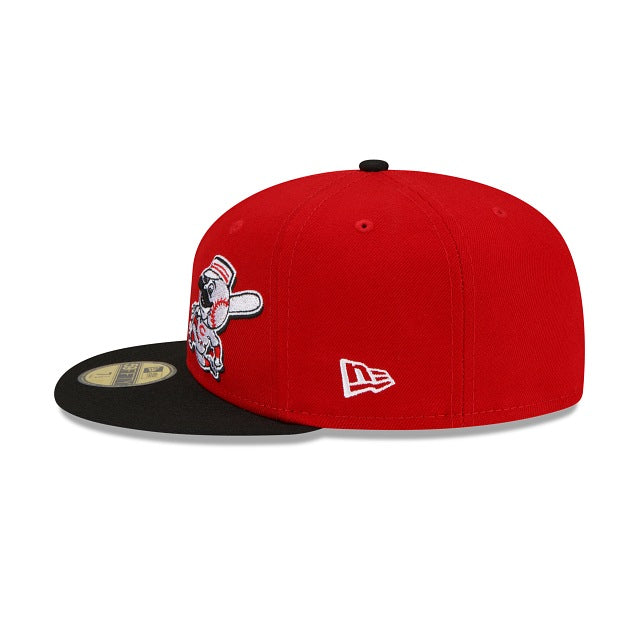 New Era Cincinnati Reds Double Logo 2022 59FIFTY Fitted Hat