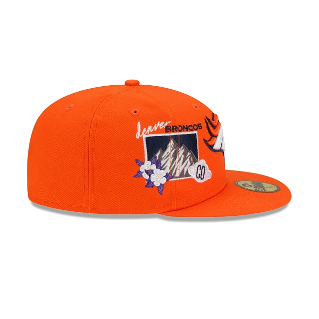 New Era Denver Broncos City Cluster 2022 59FIFTY Fitted Hat