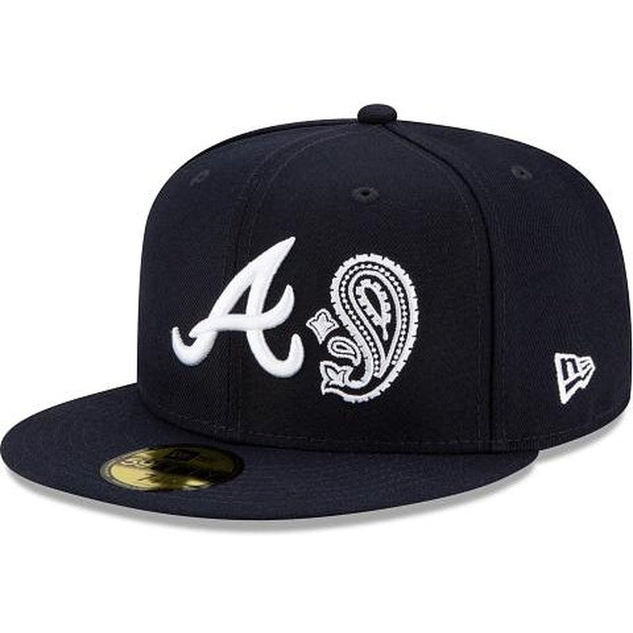 New Era 
						Atlanta Braves Patchwork Undervisor 59fifty Fitted Hat