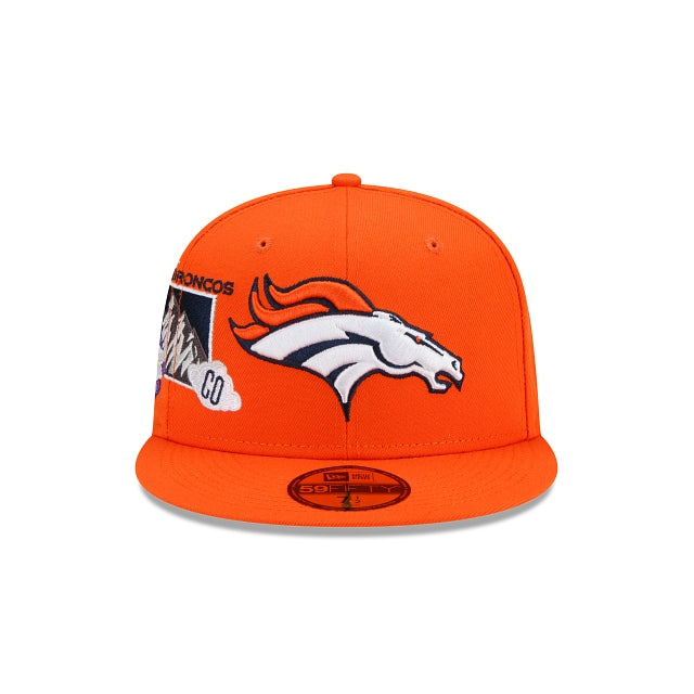 New Era Denver Broncos City Cluster 2022 59FIFTY Fitted Hat