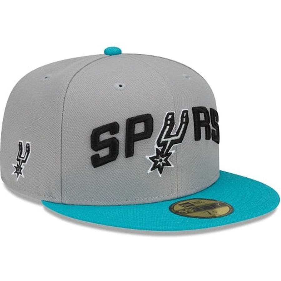 Lids San Antonio Spurs New Era 2022/23 City Edition Official 59FIFTY Fitted  Hat - Black