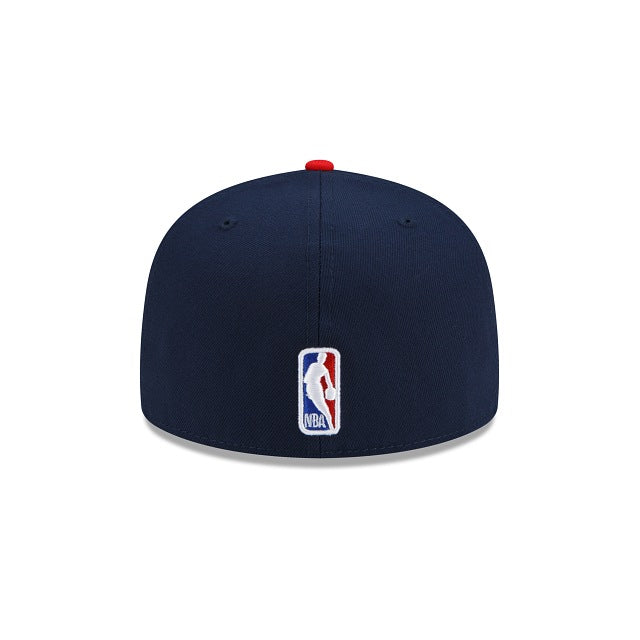 New Era Washington Wizards Two-Tone Hoops 59fifty Fitted Hat