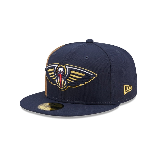 New Era New Orleans Pelicans Side City Doodle 2022 59fifty Fitted Hat