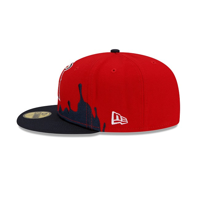 New Era Los Angeles Angels Drip Front 59fifty Fitted Hat