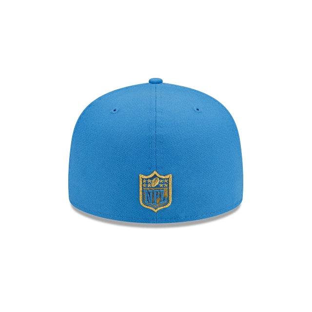 New Era Los Angeles Chargers Gold Classic 59fifty Fitted Hat