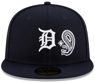 New Era 
						Detroit Tigers Patchwork Undervisor 59fifty Fitted Hat