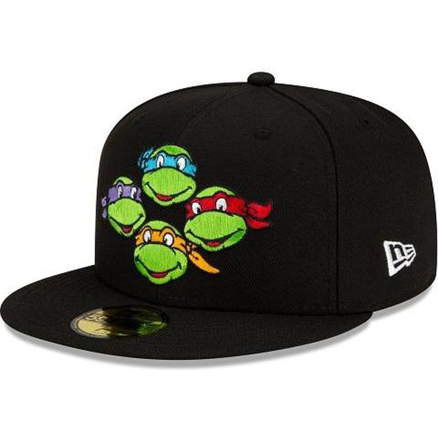 New Era Teenage Mutant Ninja Turtles Black 59fifty Fitted Hat