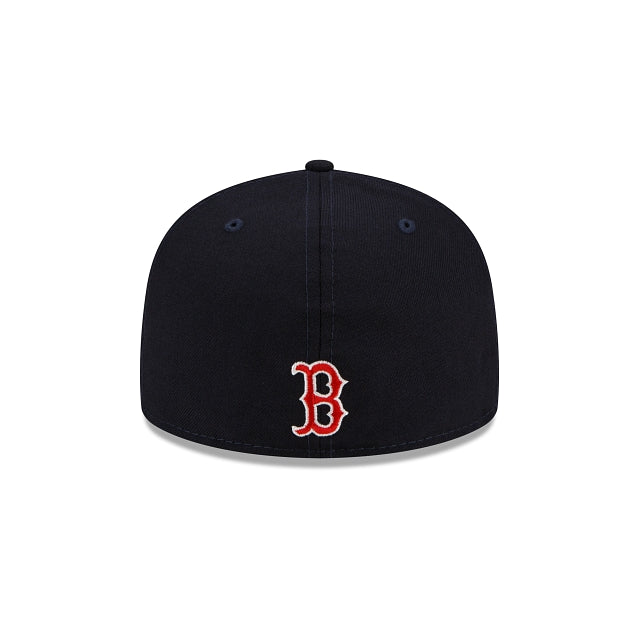 New Era Boston Red Sox Leafy Front 59Fifty Fitted Hat
