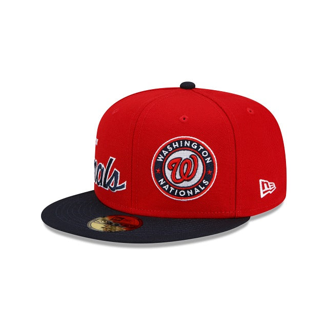 New Era Washington Nationals Double Logo 2022 59FIFTY Fitted Hat