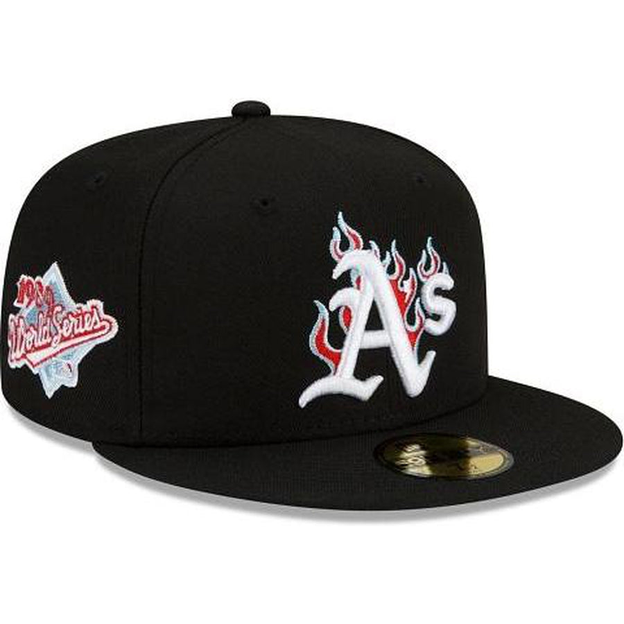 New Era Oakland Athletics Team Fire 59fifty Fitted Hat