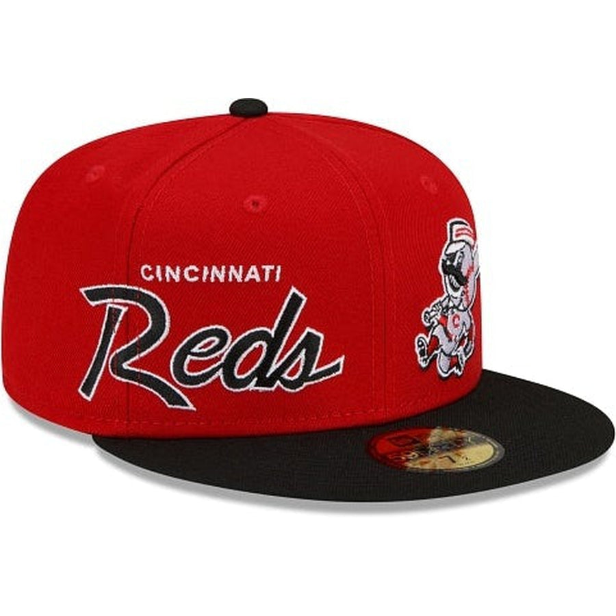 New Era Cincinnati Reds Double Logo 2022 59FIFTY Fitted Hat