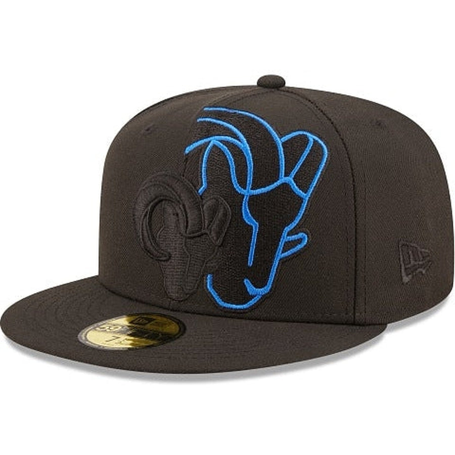 New Era Los Angeles Rams Logo Feature 2022 59FIFTY Fitted Hat
