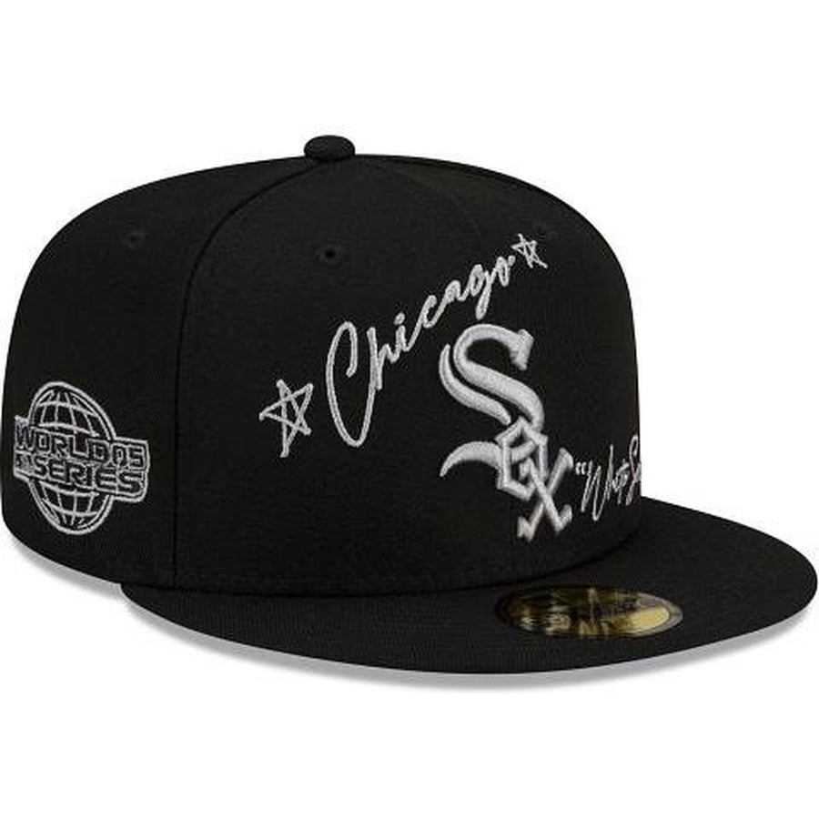 New Era Chicago White Sox Cursive 59fifty Fitted Hat