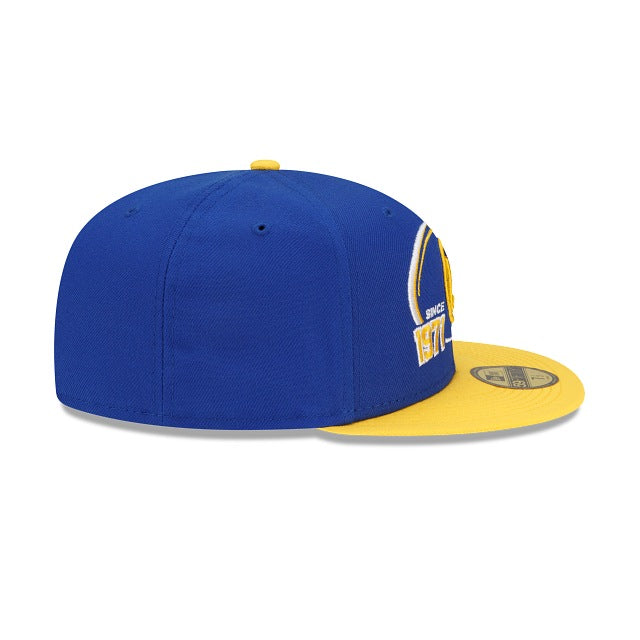 New Era Golden State Warriors Two-Tone Hoops 59fifty Fitted Hat
