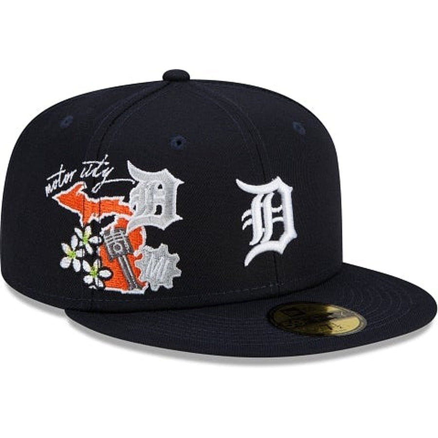 New Era Detroit Tigers City Cluster 2022 59FIFTY Fitted Hat