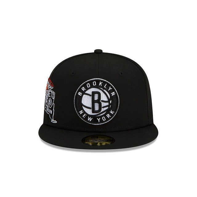 New Era Brooklyn Nets Fan Out 59fifty Fitted Hat