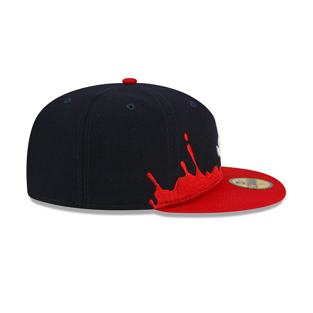 New Era Atlanta Braves Drip Front 59fifty Fitted Hat
