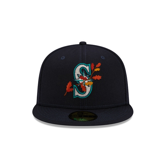 New Era Seattle Mariners Leafy Front 59Fifty Fitted Hat