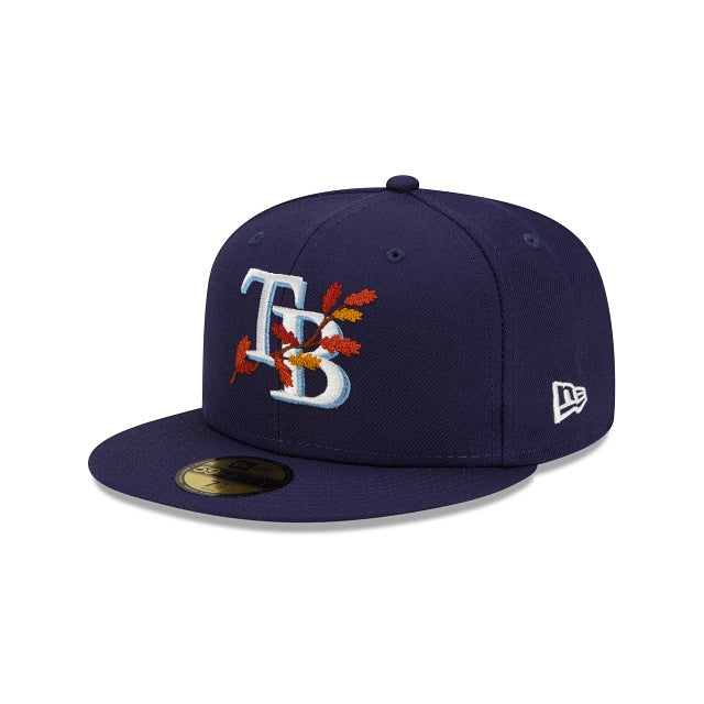 New Era Tampa Bay Rays Leafy Front 59Fifty Fitted Hat