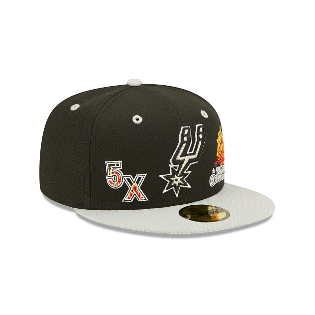 New Era San Antonio Spurs Fire 2022 59FIFTY Fitted Hat