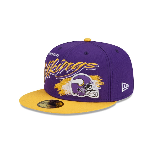 New Era Minnesota Vikings Helmet 59fifty Fitted Hat