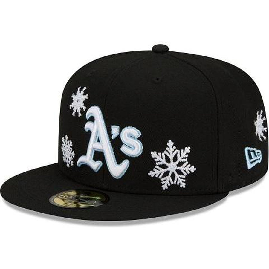 New Era Oakland Athletics 2021 Snow 59FIFTY Fitted Hat