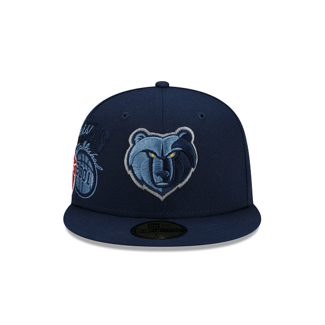 New Era Memphis Grizzlies Back Half 2022 59FIFTY Fitted Hat