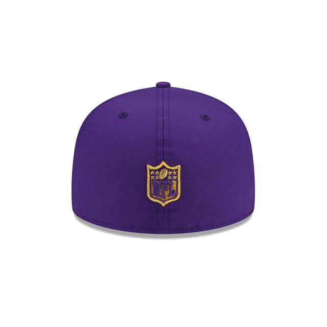 New Era Minnesota Vikings Gold Classic 59fifty Fitted Hat
