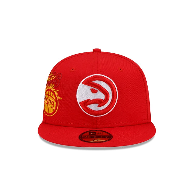 New Era Atlanta Hawks Back Half 2022 59FIFTY Fitted Hat