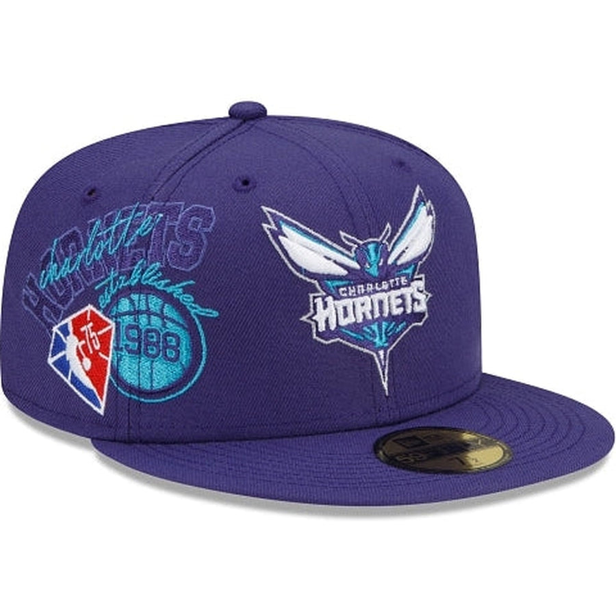 New Era Charlotte Hornets Back Half 2022 59FIFTY Fitted Hat