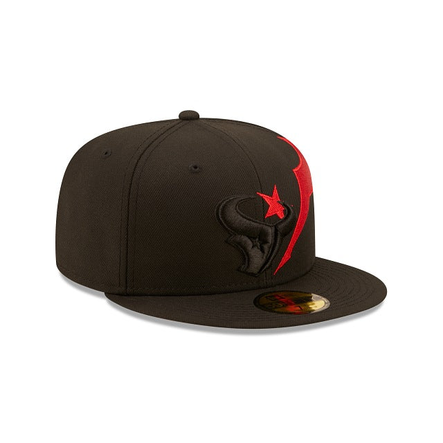 New Era Houston Texans Logo Feature 2022 59FIFTY  Fitted Hat