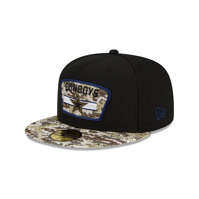 New Era Dallas Cowboys Salute To Service 2021 59FIFTY Fitted Hat