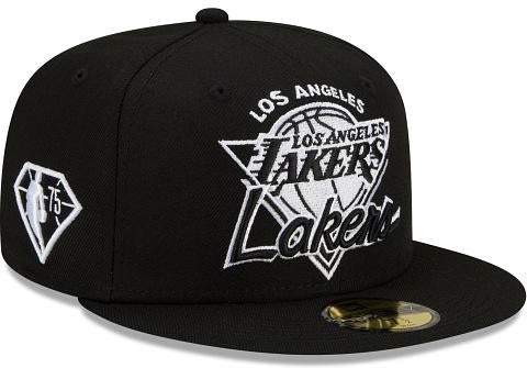 New Era Los Angeles Lakers Tip Off Black 59Fifty Fitted Hat