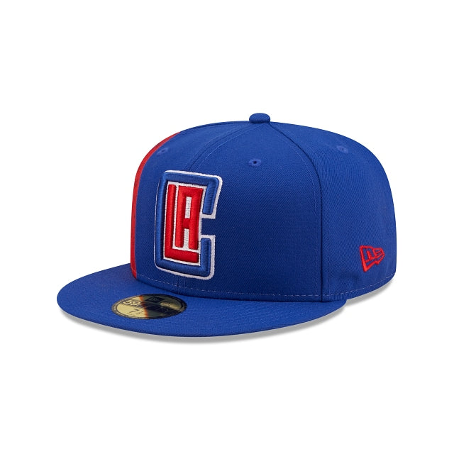 New Era Los Angeles Clippers Side City Doodle 2022 59fifty Fitted Hat