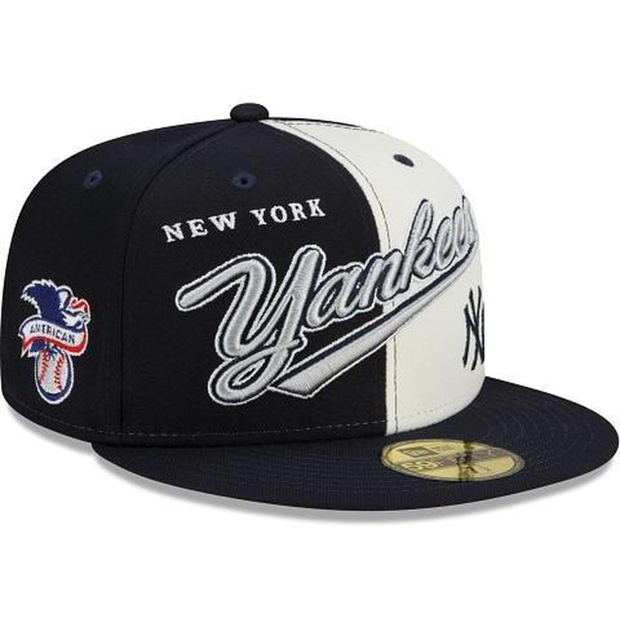 New Era New York Yankees Split Front 59fifty Fitted Hat