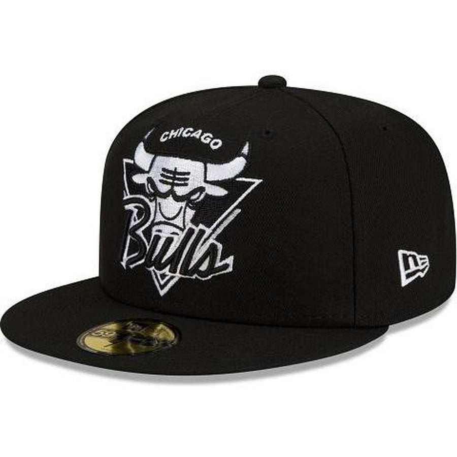 New Era Chicago Bulls Tip Off Black 59Fifty Fitted Hat