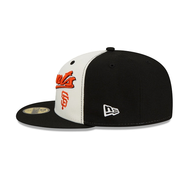 New Era San Francisco Giants Split Front 59fifty Fitted Hat