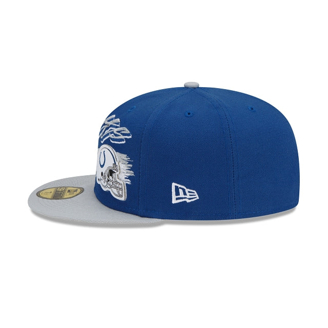 New Era Indianapolis Colts Helmet 59fifty Fitted Hat