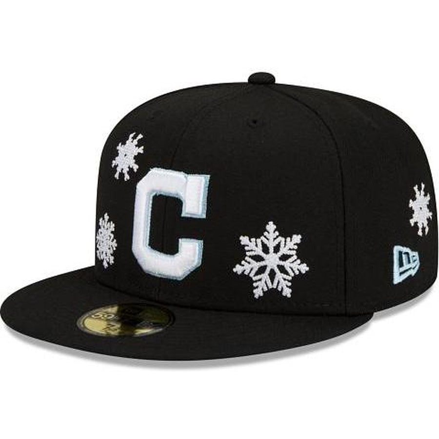 New Era Cleveland Indians 2021 Snow 59FIFTY Fitted Hat