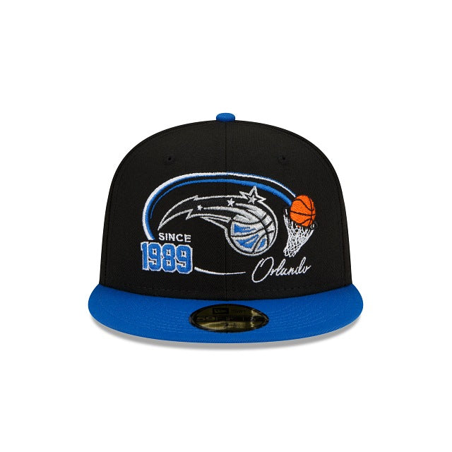 New Era Orlando Magic Two-Tone Hoops 59fifty Fitted Hat