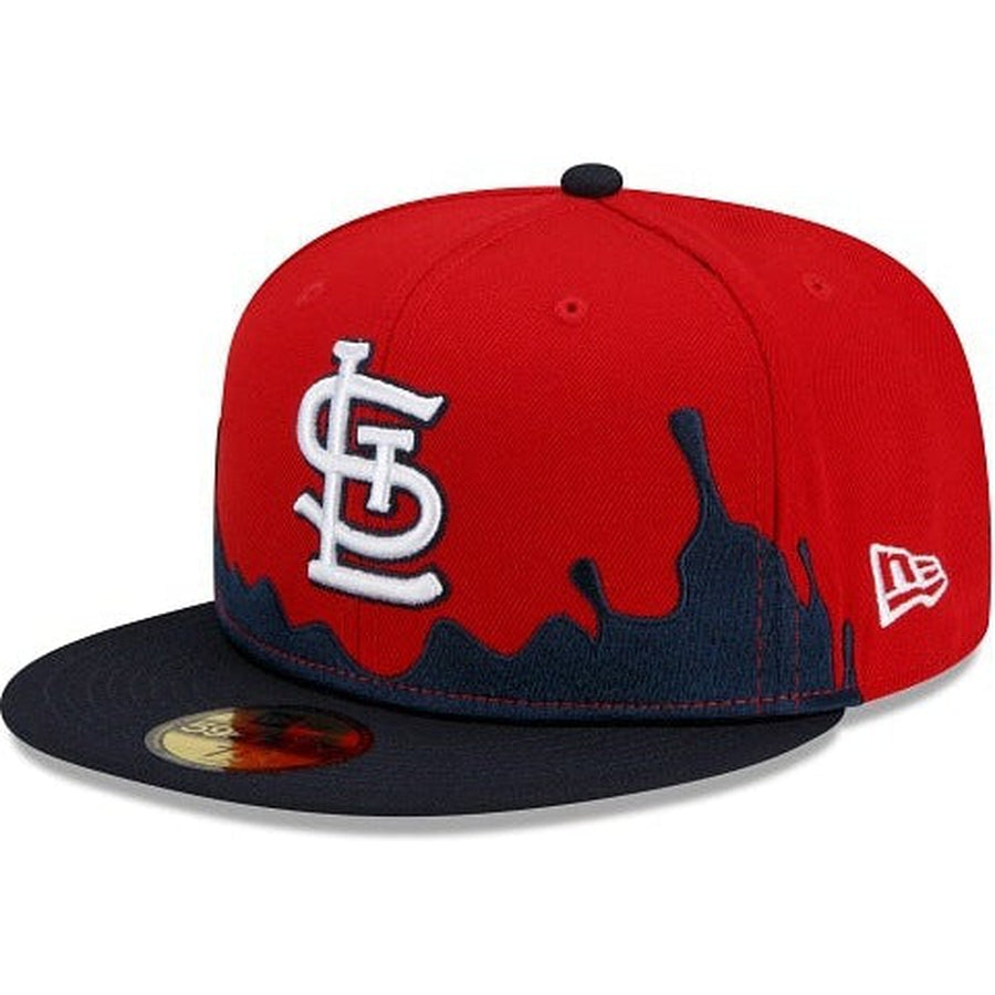New Era St. Louis Cardinals Drip Front 59fifty Fitted Hat