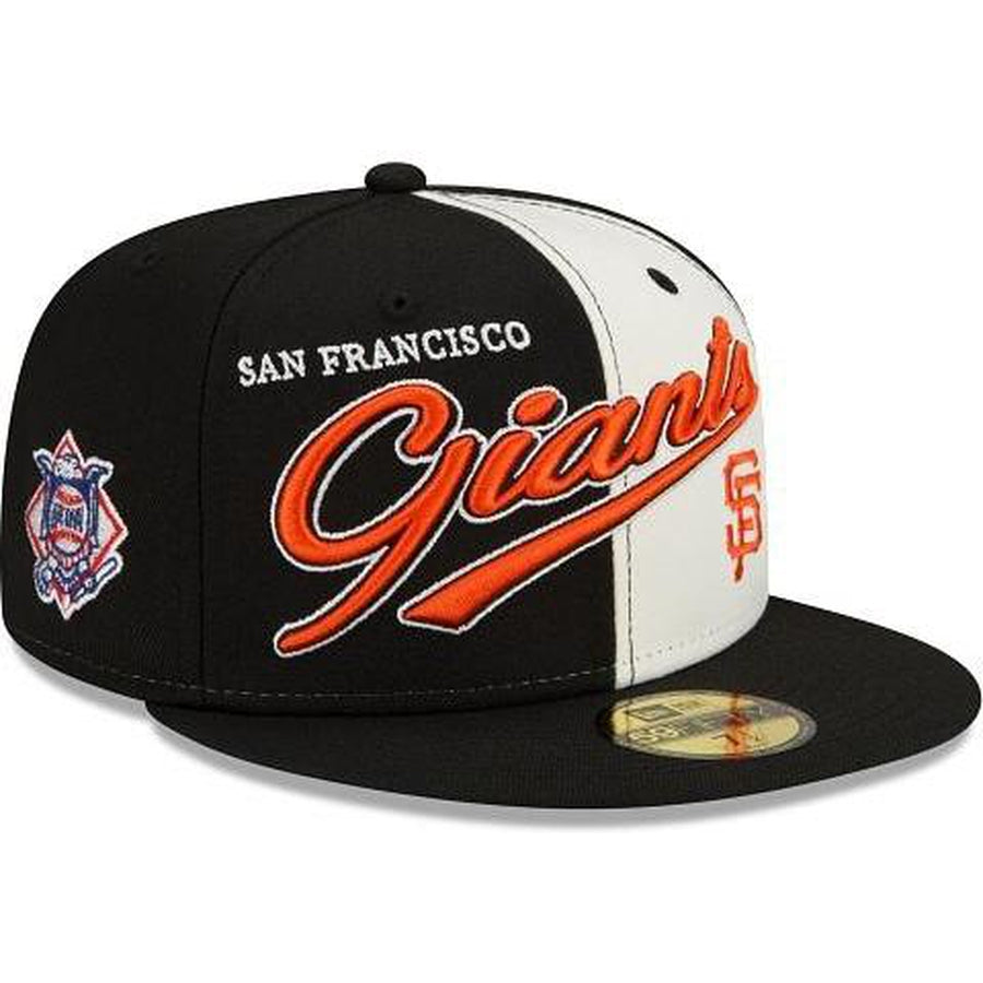 New Era San Francisco Giants Split Front 59fifty Fitted Hat