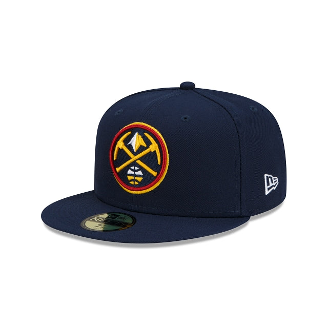 New Era Denver Nuggets Fan Out 59fifty Fitted Hat
