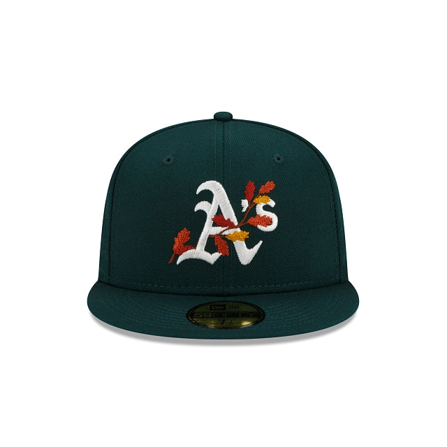 New Era Oakland Athletics Leafy Front 59Fifty Fitted Hat