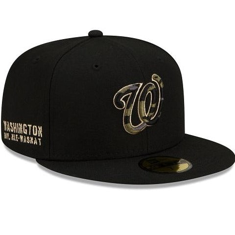 New Era Washington Nationals Tiger Camo Undervisor 59FIFTY Fitted Hat