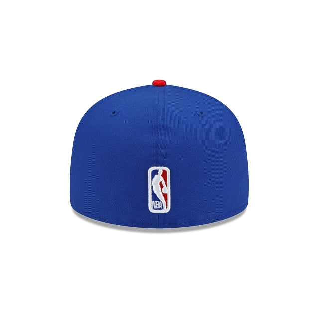 New Era Detroit Pistons Two-Tone Hoops 59fifty Fitted Hat